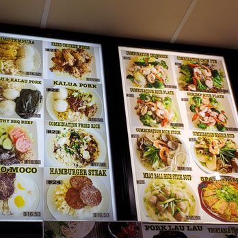 SH Hawaiian BBQ menu 3