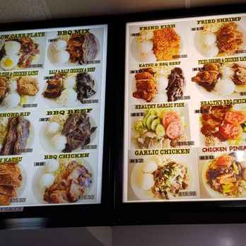 SH Hawaiian BBQ menu 4